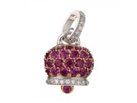 Charm Chantecler Mujer Campanelle in Oro Rubino 1.17 Ct 26884 - 26884